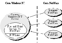 Файл- и принт-сервисы NetWare в среде Windows NT